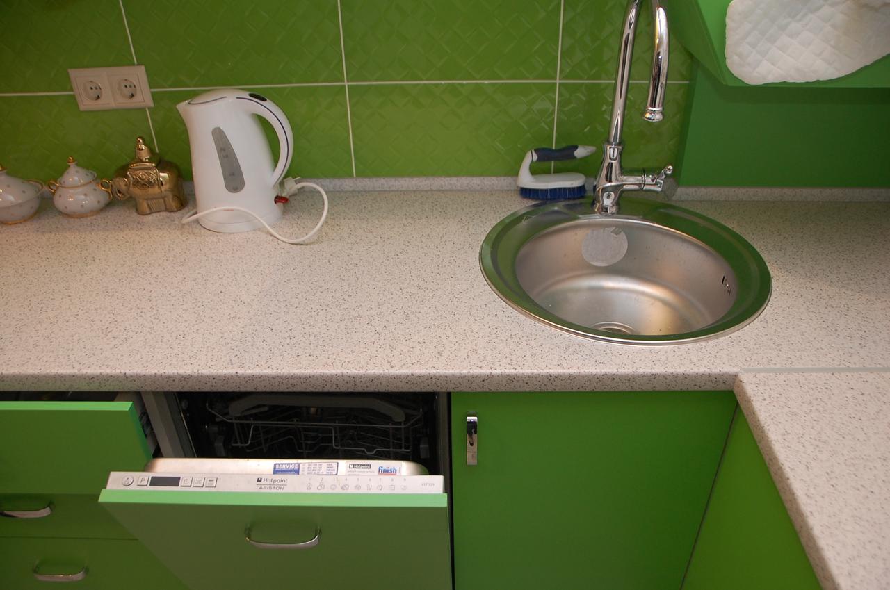 Green Apple Hostel Kijev Kültér fotó